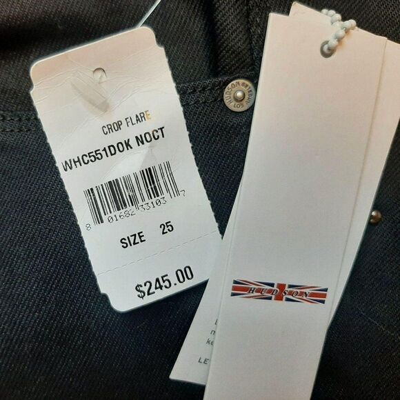 Hudson Holly Flare Crop sz 25 NWT - Picture 6 of 8